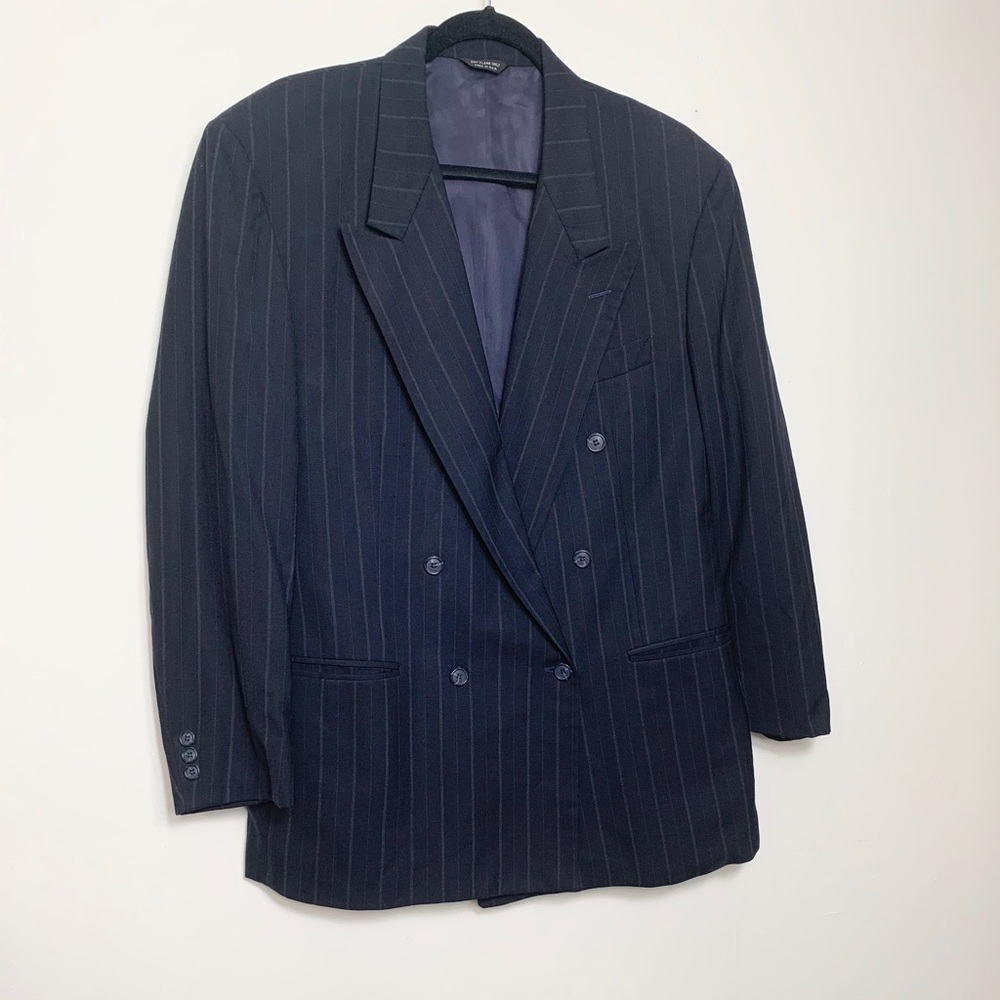 Givenchy Double Breasted Blazer Sports Coat 44 R